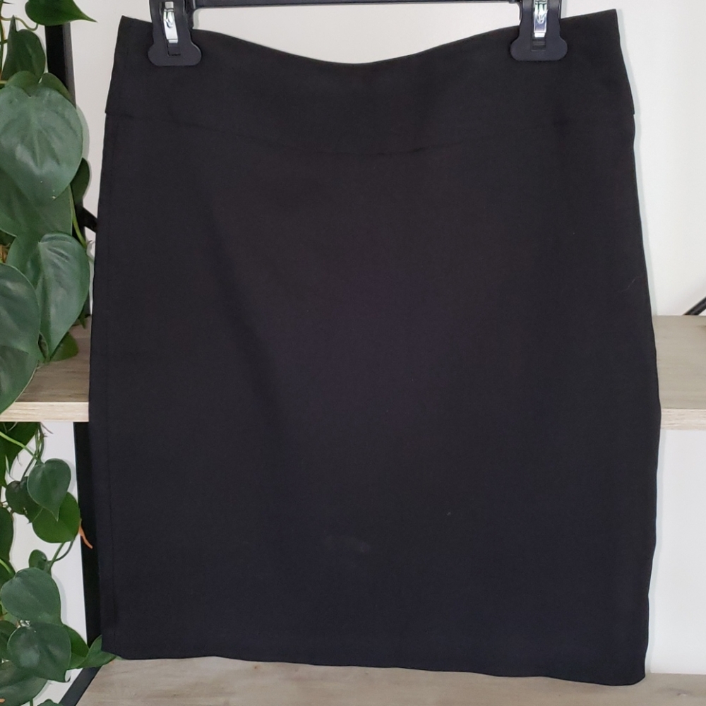 Bella Core Black Pencil Skirt